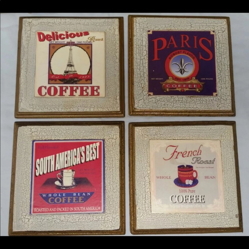 Coffee plaques